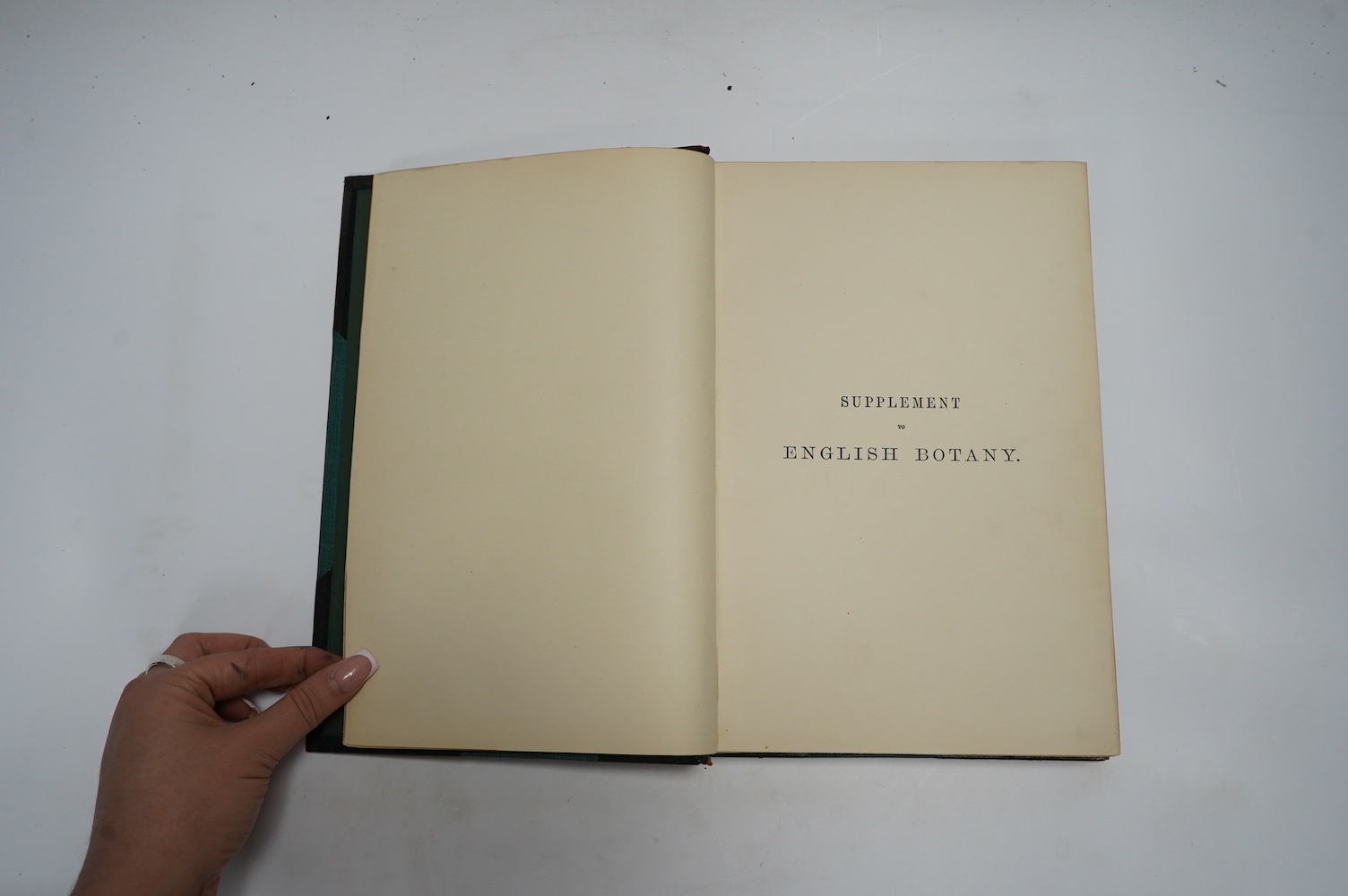 Sowerby, John & Others - English Botany; or Coloured Figures of British Plants ... 3rd Edition, enlarged ... and entirely revised by John T. Boswell Syme. with some 1800 hand coloured lithographed plates; vols.1-11 origi